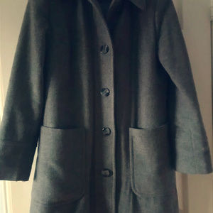 Gray career coat